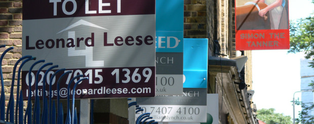 London rental signs