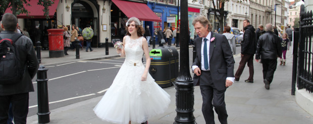 Bride to be in London